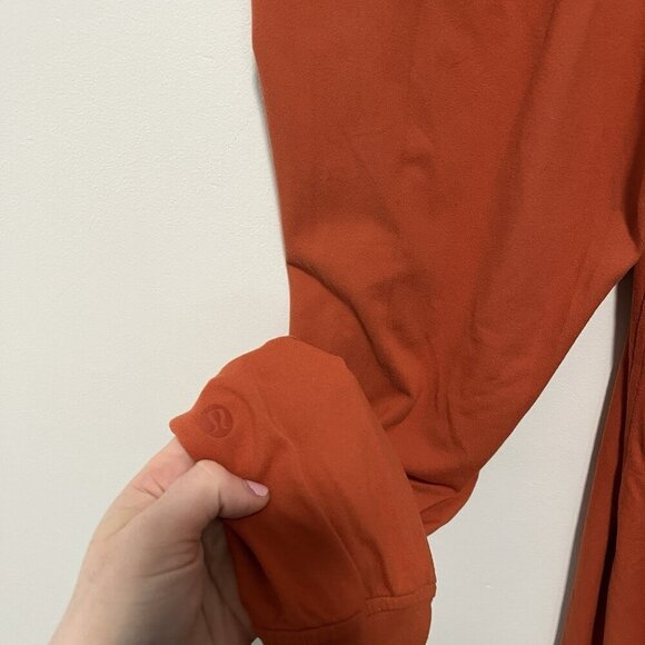 Lululemon Ready to Rulu High-Rise Cropped Jogger in Red Rock Orange Size 4 - Picture 5 of 9